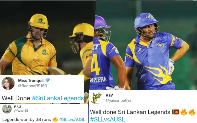 Sri Lanka Legends, Australia Legends